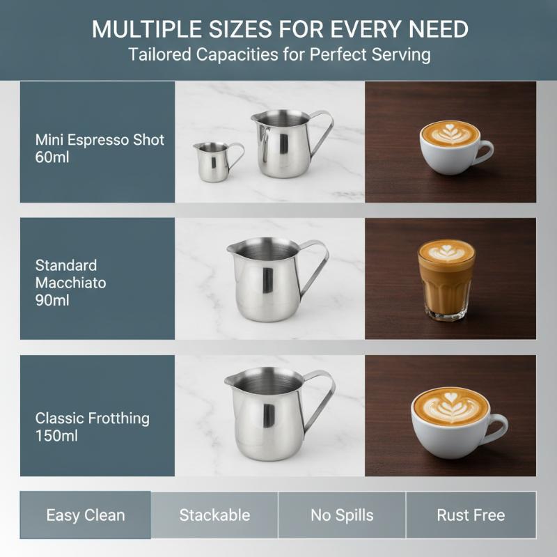 Stainless Steel Coffee Milk Fr - đánh giá và giá Barista Milk Jug