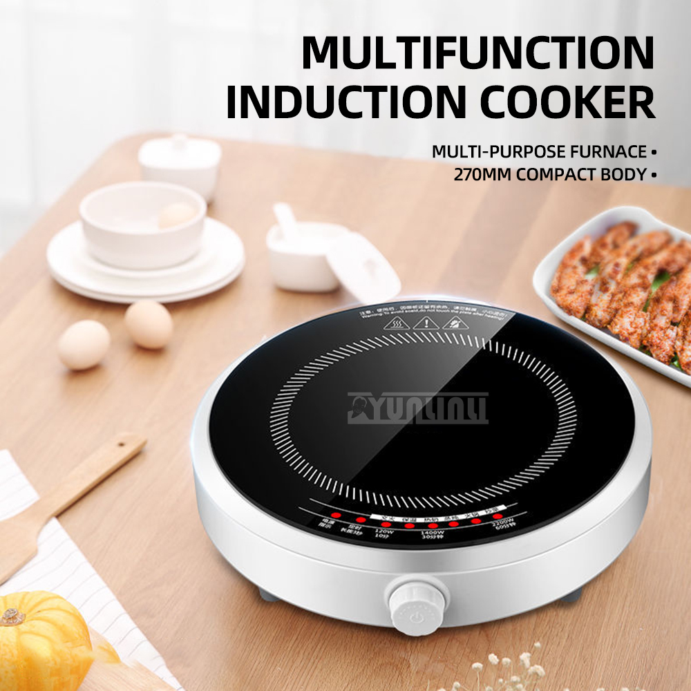 Round Smart Induction Cooker H - đánh giá và giá Moka Pot Stove