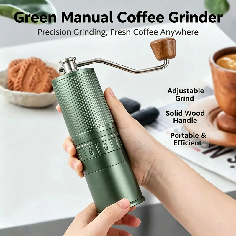 Hand-Crank Coffee Grinder, Pou - đánh giá và giá Burr Hand Grinder