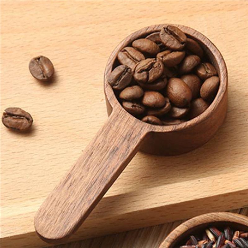 Wooden Measuring Spoon Set Kit - đánh giá và giá Coffee Tea Sugar