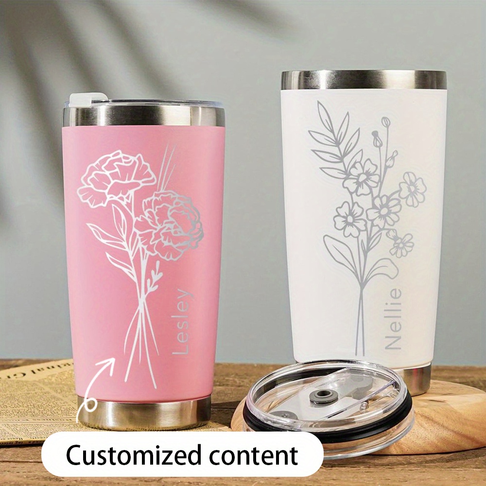 Custom Name Carnation Birth Fl - đánh giá và giá Coffee Tea Name