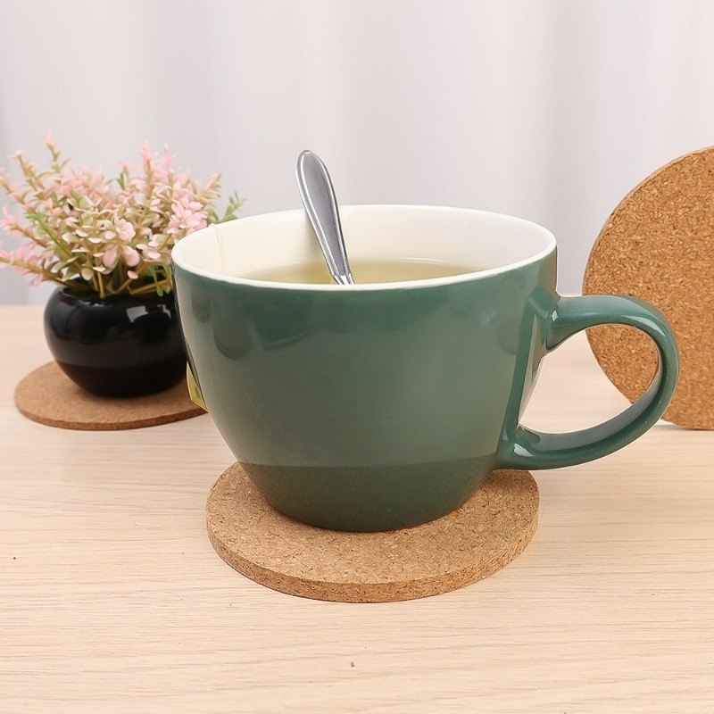 Natural Wooden Round Cork Coas - đánh giá và giá Xbloom Coffee Tea