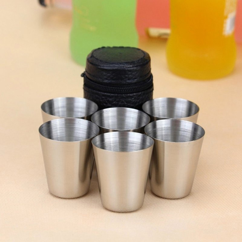 4/6Pcs Stainless Steel Cups Mi - đánh giá và giá Coffee Tea And Sugar Set