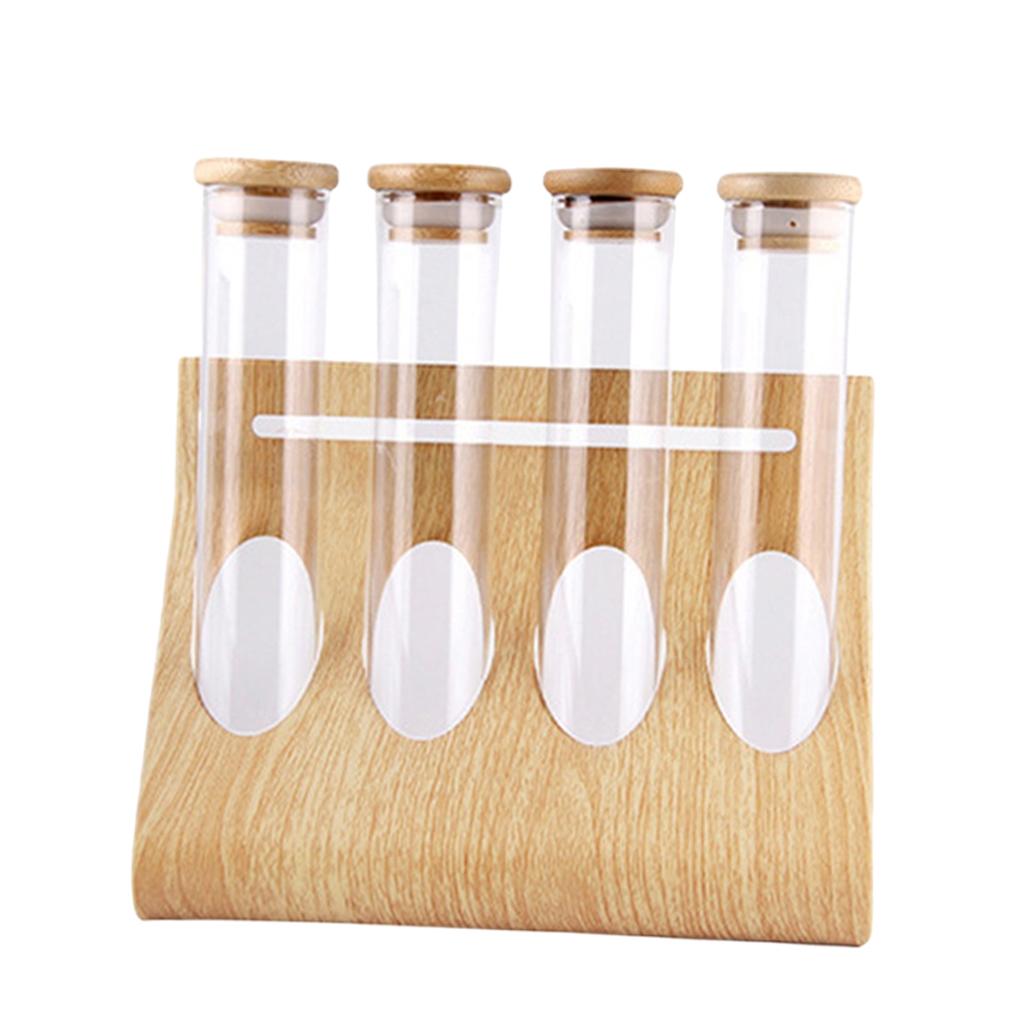 Glass Tube Storage Rack Visibl - đánh giá và giá Coffee Tea & Jane