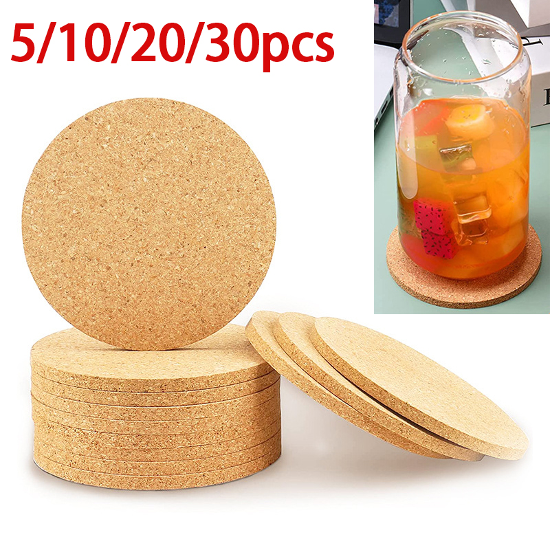 5/10/20/30PCS Round Wood Mats  - đánh giá và giá Xbloom Coffee Tea