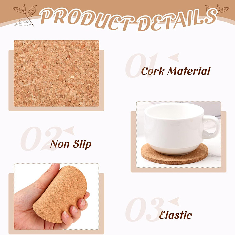 5/10/20/30PCS Round Wood Mats  - đánh giá và giá Xbloom Coffee Tea