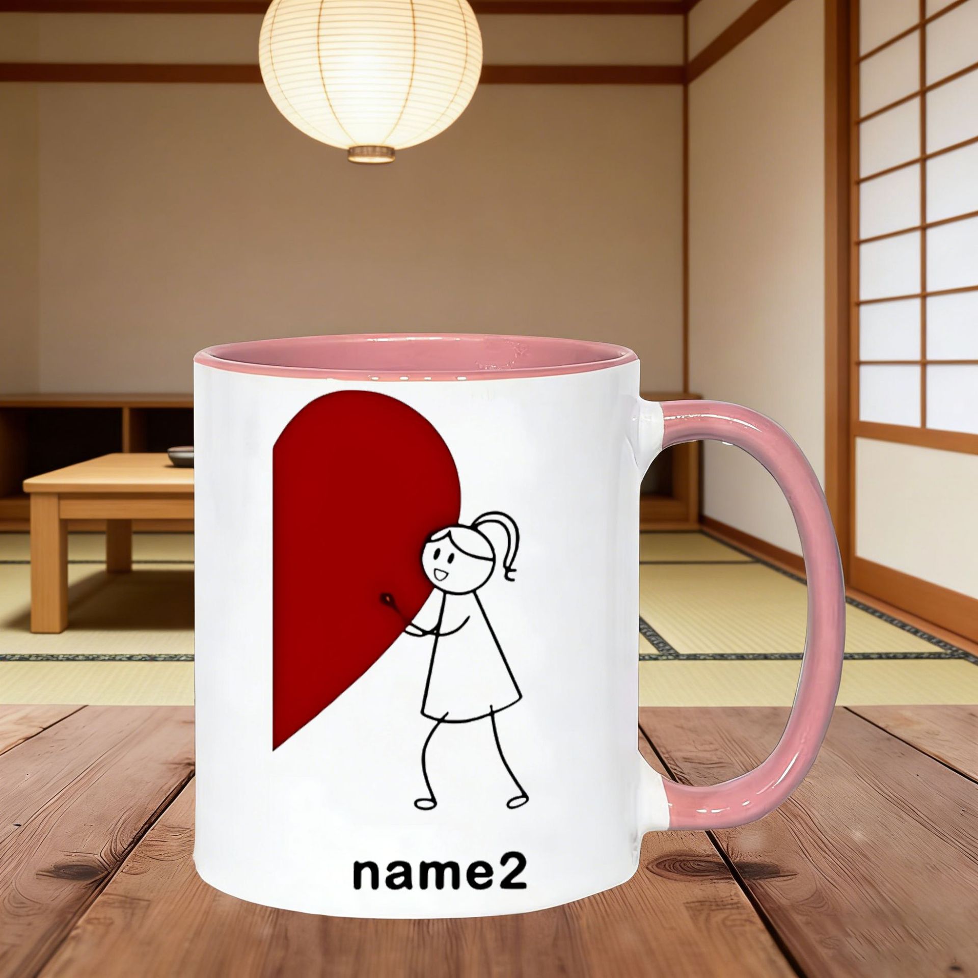 Customizable Name Heart-shaped - đánh giá và giá Coffee Tea Name