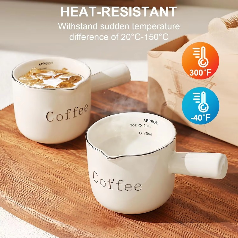 Mini Ceramic Coffee Cup with H - đánh giá và giá Coffee Tea With Milk