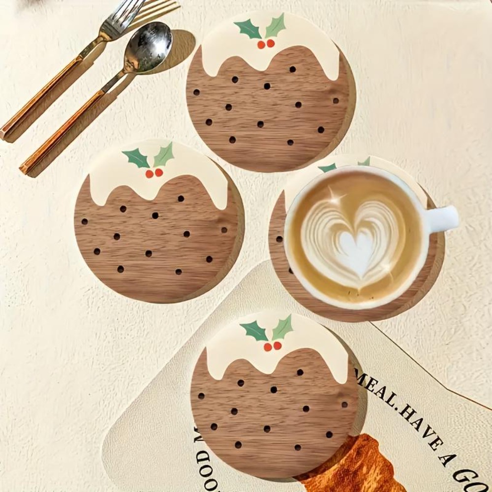 Wooden Cup Coasters Set Puddin - đánh giá và giá Xbloom Coffee Tea