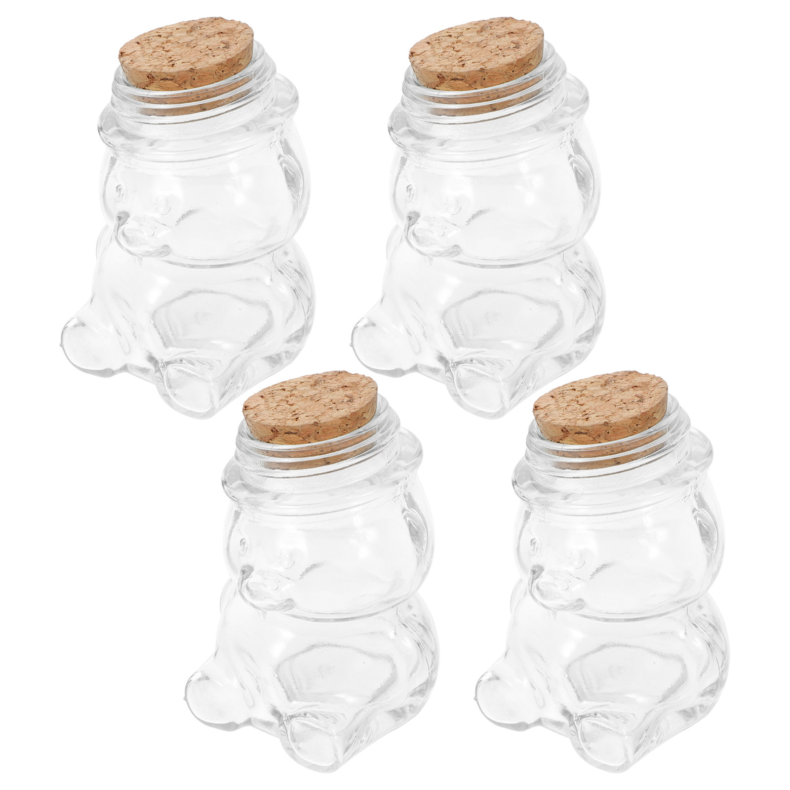 4Pcs Transparent Glass Candy J - đánh giá và giá Coffee Tea Sugar