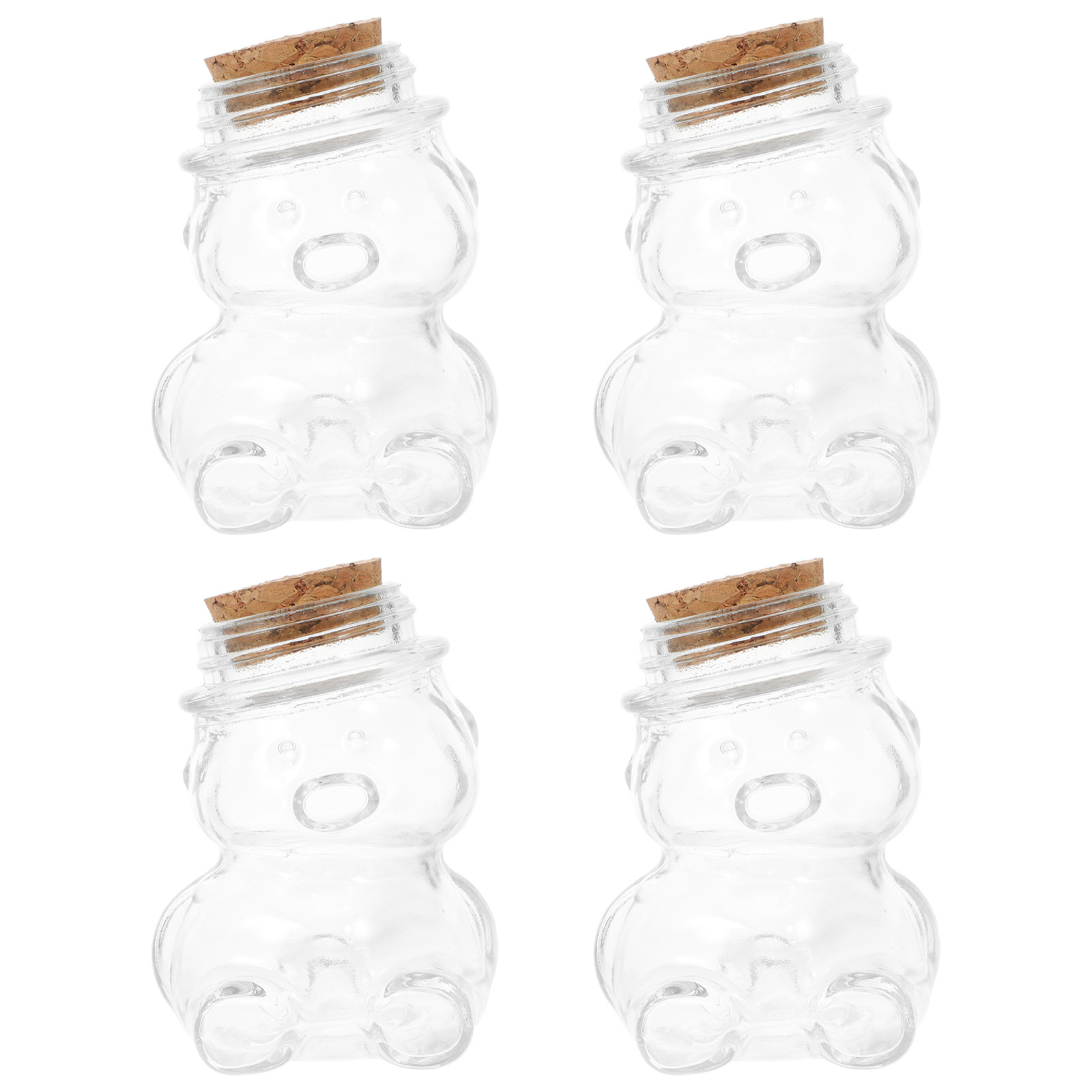 4Pcs Transparent Glass Candy J - đánh giá và giá Coffee Tea Sugar