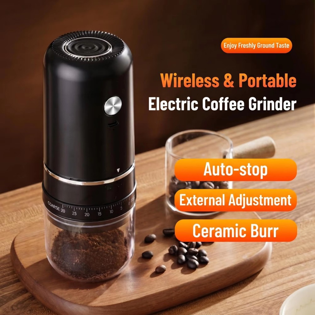 Electric Coffee Bean Grinder C - đánh giá và giá Burr Hand Grinder