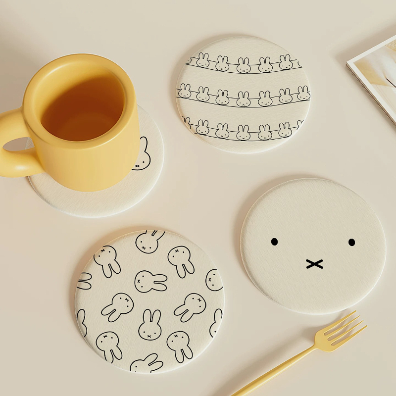 Miffy Kawaii Anime Coasters Cu - đánh giá và giá Xbloom Coffee Tea