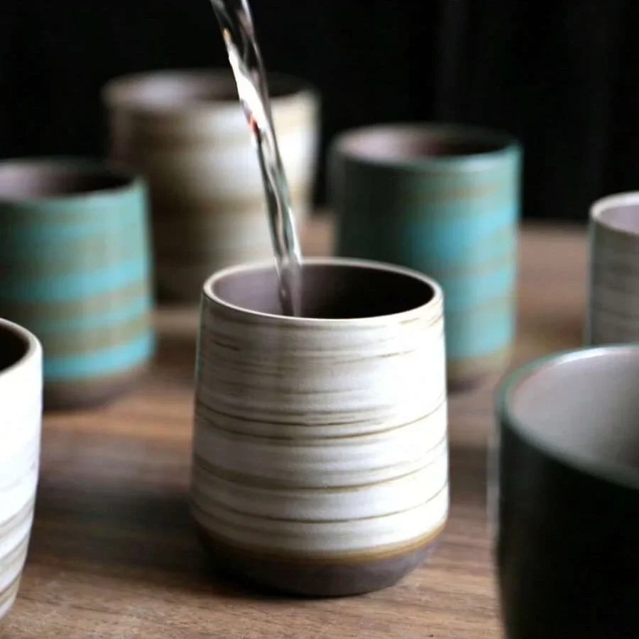 Hand-Painted Crackle Glaze Sto - đánh giá và giá Xbloom Coffee Tea