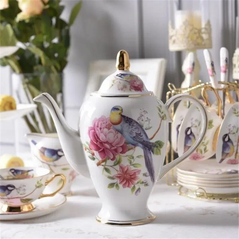 Pastoral Bird Bone China Coffe - đánh giá và giá Coffee Tea Sugar