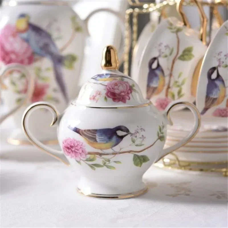 Pastoral Bird Bone China Coffe - đánh giá và giá Coffee Tea Sugar
