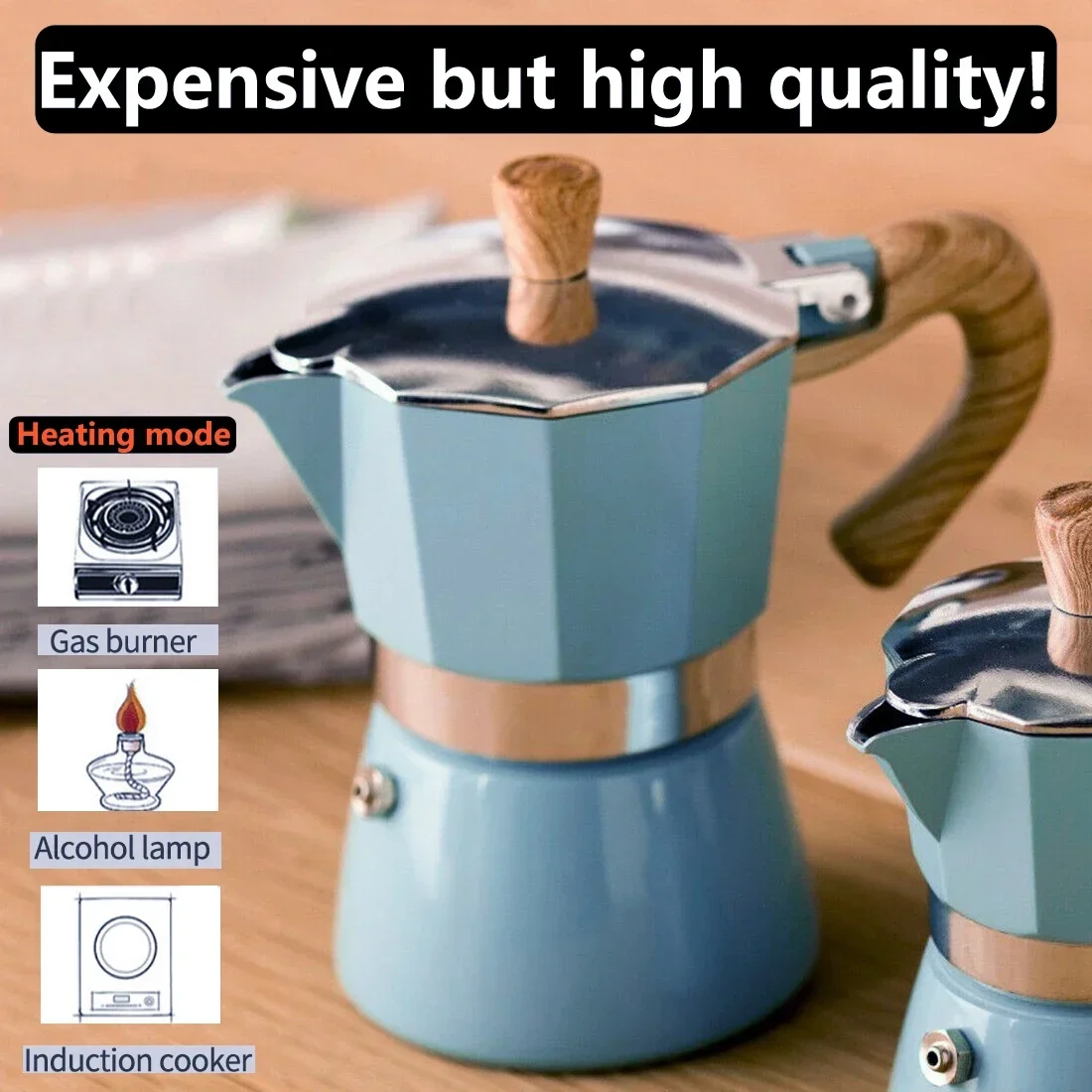 Stovetop Kitchen Tools 150/300 - đánh giá và giá Moka Pot Stove